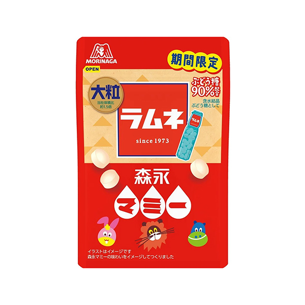 大粒ラムネ　＜マミー味＞（森永製菓）2025年4月15日発売