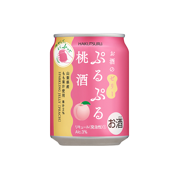 白鶴　ぷるぷる　＜桃酒＞（白鶴酒造）2025年4月4日発売