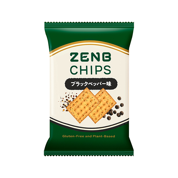 ZENB　チップス　＜ブラックペッパー味＞（ZENB JAPAN（ゼンブ ジ…