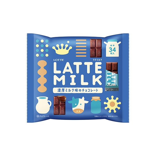 LATTE　MILK（ロッテ）2025年4月15日発売
