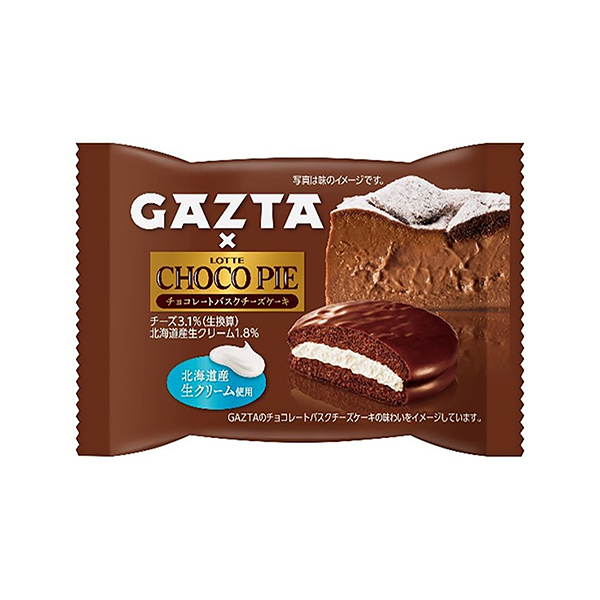 チョコパイ　＜チョコレートバスクチーズケーキ＞（ロッテ）2025年4月15日…