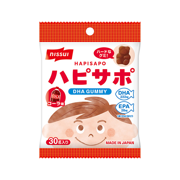 ハピサポ　DHA　グミ　＜コーラ味＞（ニッスイ）2025年4月10日発売