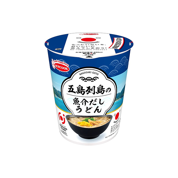 もったいないをおいしいに＜五島列島の魚介だしうどん＞（エースコック）2025…
