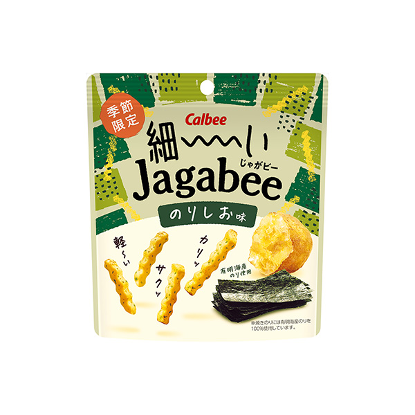細ーいJagabee＜のりしお味＞（カルビー）2025年4月21日発売