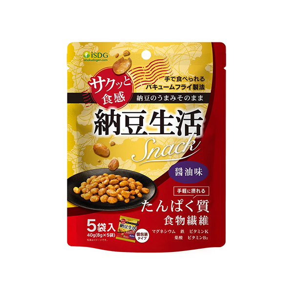 納豆生活Snack醤油味（医食同源ドットコム）2025年4月15日発売