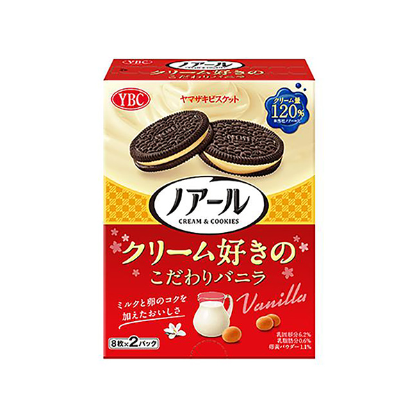 ノアール　＜クリーム好きのこだわりバニラ＞（ヤマザキビスケット）2025年4…