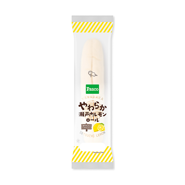 やわらか＜瀬戸内レモン＞ロール（敷島製パン）2025年5月1日発売