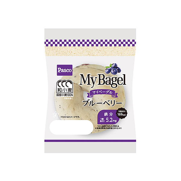 My　Bagel＜ブルーベリー＞（敷島製パン）2025年5月1日発売