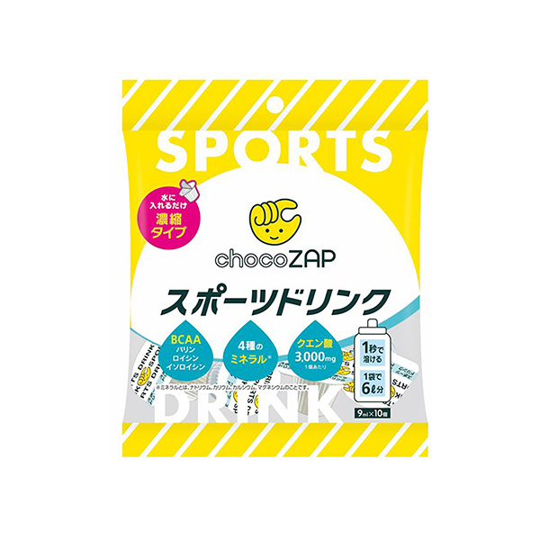 chocoZAPスポーツドリンク（メロディアン）2025年4月1日発売