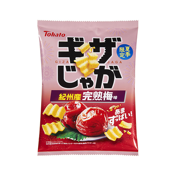 ギザじゃが　＜完熟梅味＞（東ハト）2025年5月12日発売