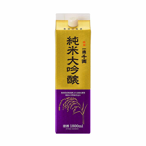 一滴千両　＜純米＞　大吟醸パック（秋田県醗酵工業）2025年5月19日発売