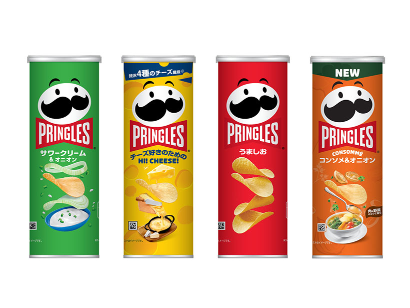 スナック菓子特集：日本ケロッグ　「プリングルズ」2桁増