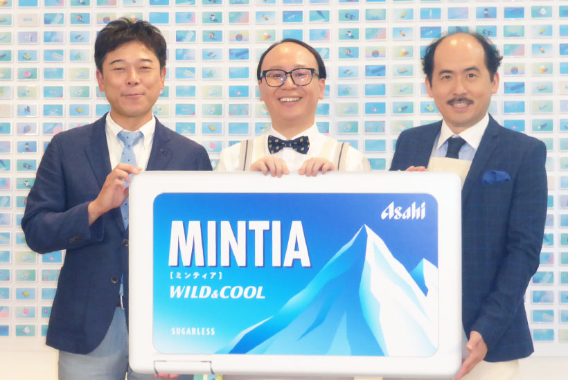 アサヒグループ食品、「ミンティア」リフレッシュ価値訴求　東京・代官山に「なん…