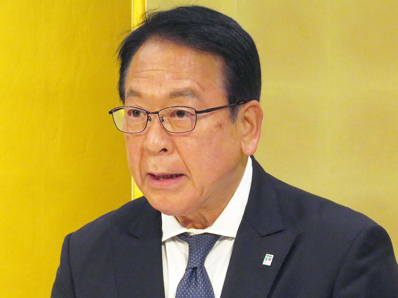 日本チェーンストア協会・尾崎会長 コメ不足、流通可視化必要