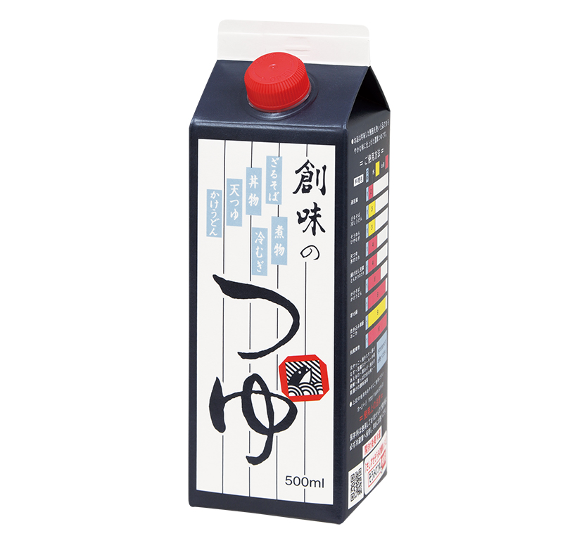 全国麺類特集：関西・四国・中部つゆ＝創味食品　卓上かけ醤油使い提案