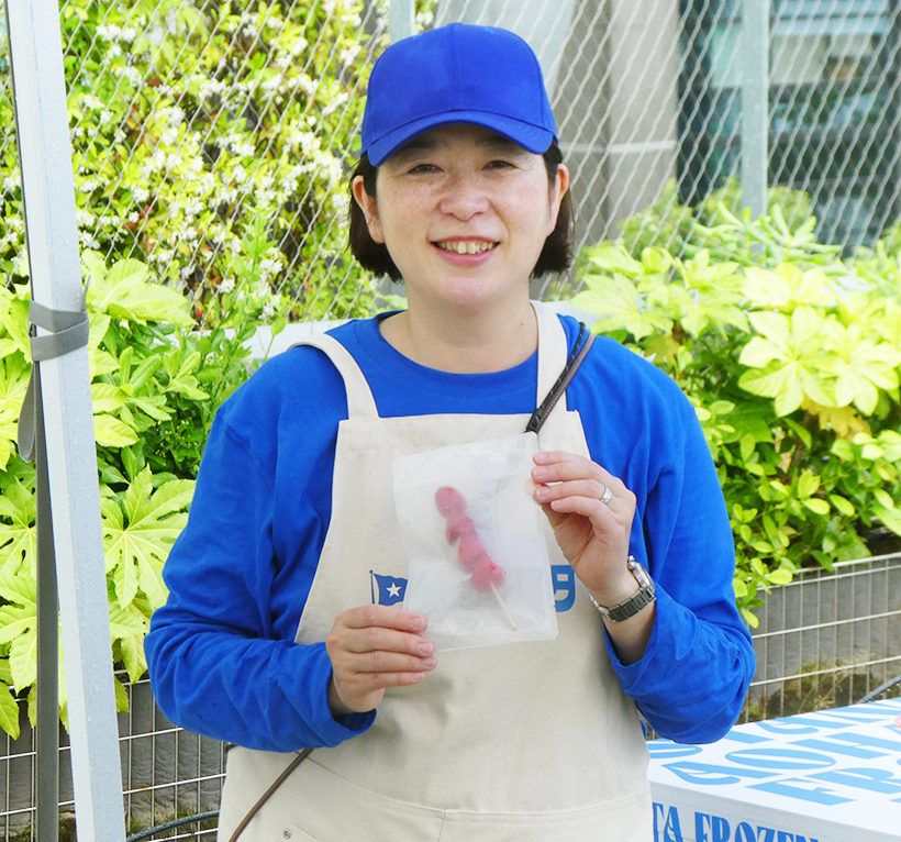 アヲハタ、フローズンフルーツ注力　渋谷で6000人に配布