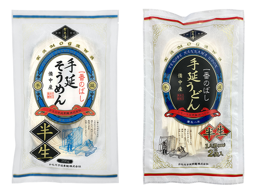 全国麺類特集：岡山・愛媛地区＝かも川手延素麺　ブランドの普及に尽力
