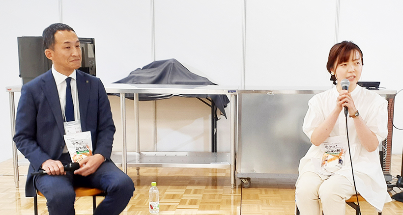 cotta、ビジネスフェア開催　波里・藤波社長が講演
