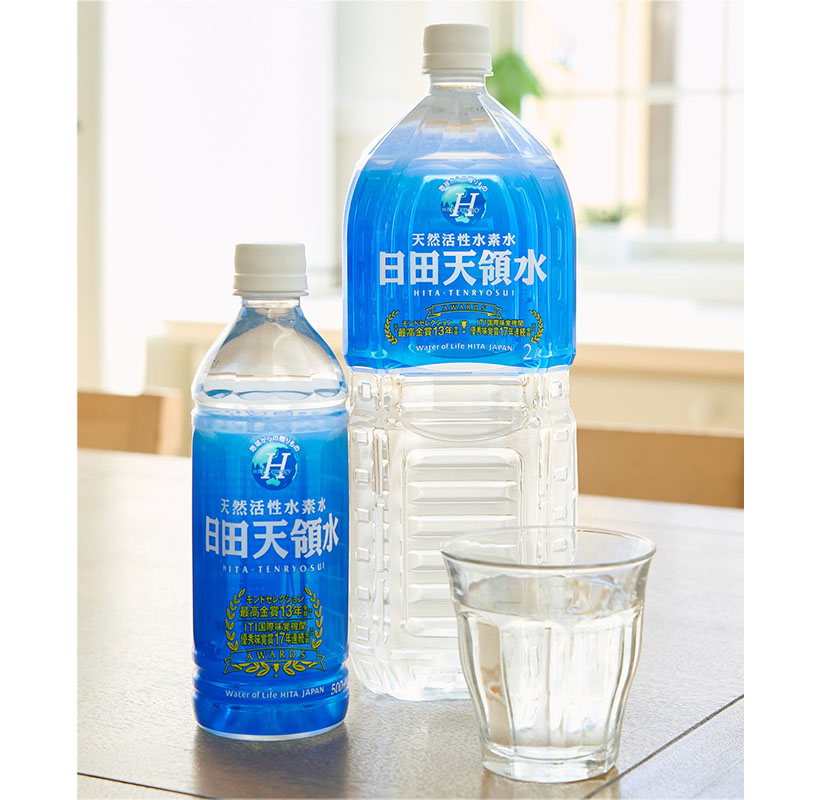 ミネラルウオーター・炭酸水特集：日田天領水　天然水に機能性