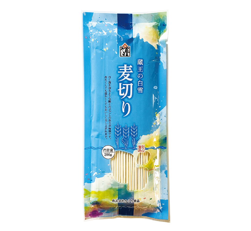 全国麺類特集：東北地区＝みうら食品　新食感「麦切り」発売