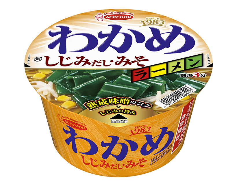中部流通特集：即席麺＝エースコック　「わかめラーメン」拡販を