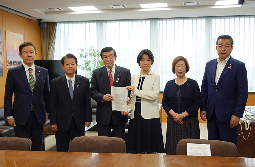 自民党PT、食ロス削減加速へ決議　「骨太」反映へ消費者担当相らに要望
