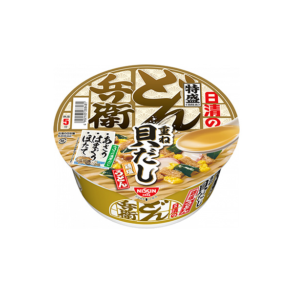 日清のどん兵衛　特盛　＜重ね貝だし鶏塩うどん＞（日清食品）2025年5月26…