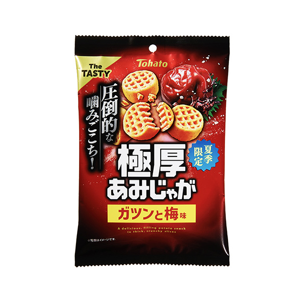 極厚あみじゃが　＜ガツンと梅味＞（東ハト）2025年5月19日発売
