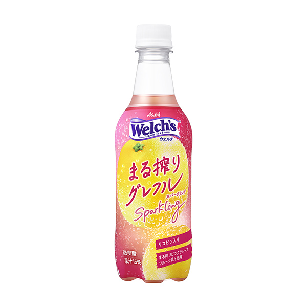 Welch’s　＜まる搾りグレフルスパークリング＞（アサヒ飲料）2025年5…