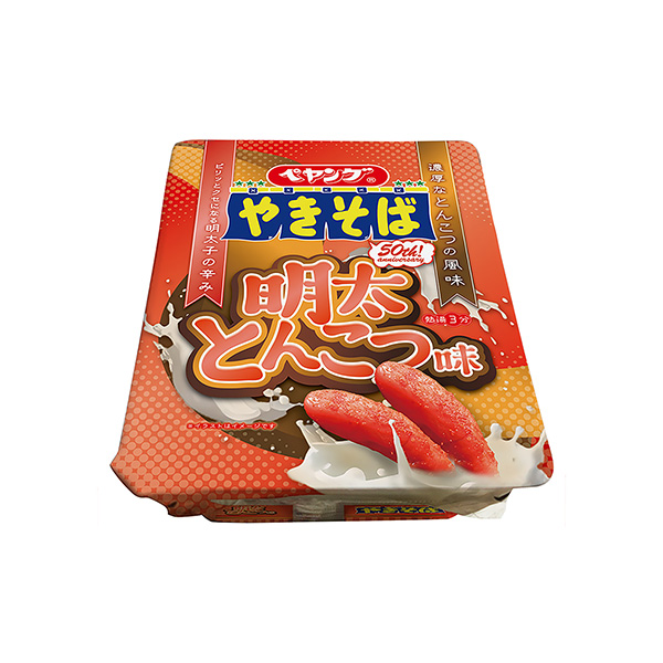 ペヤング＜明太とんこつ味＞やきそば（まるか食品）2025年6月23日発売