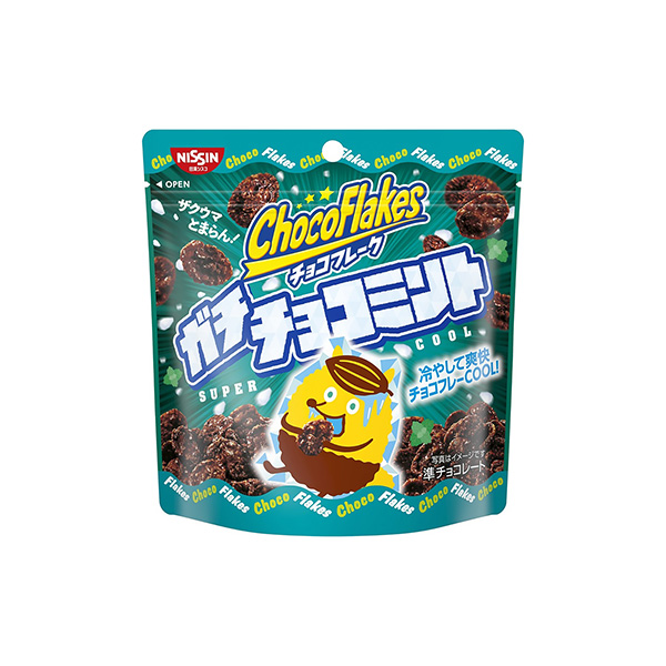 チョコフレーク＜ガチチョコミント　SUPERCOOL＞（日清シスコ）2025…