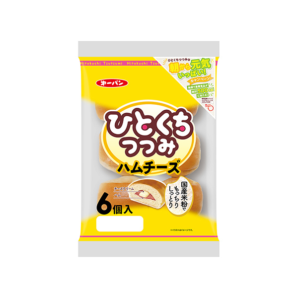 ひとくちつつみ　＜ハムチーズ＞（第一屋製パン）2025年6月1日発売