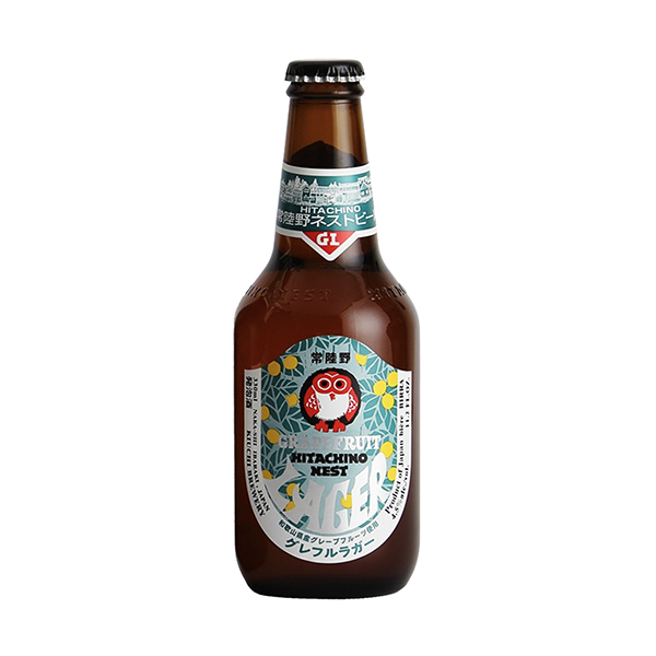 常陸野ネストビール　＜グレフルラガー＞（木内酒造）2025年6月中旬発売