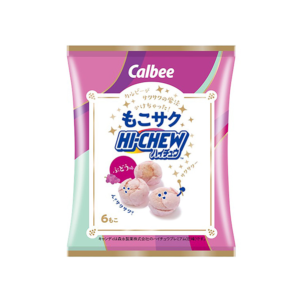 もこサクハイチュウ　＜ぶどう味＞（カルビー）2025年5月26日発売