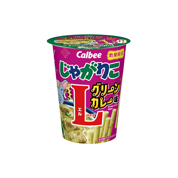 じゃがりこ＜グリーンカレー味＞Lサイズ（カルビー）2025年5月27日発売