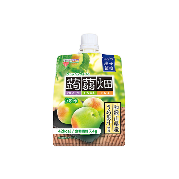 クラッシュタイプの蒟蒻畑　＜うめ味＞（マンナンライフ）2025年6月2日発売