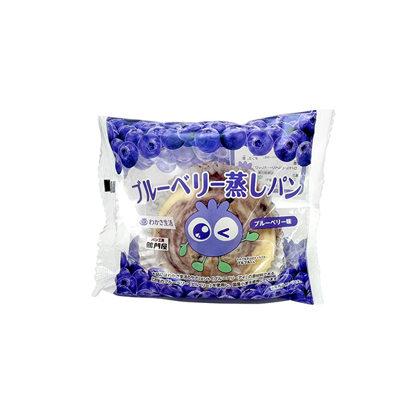 ブルーベリー蒸しパン（鳴門屋製パン）2025年6月発売