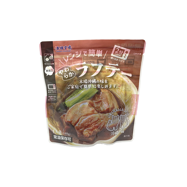 レンジで簡単＜やわらかラフテー＞（沖縄物産企業連合）2025年6月4日発売