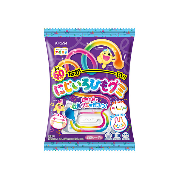 ながーい　にじいろひもグミ（クラシエ）2025年6月30日発売