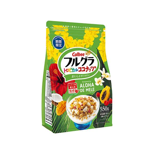 フルグラ　＜トロピカルココナッツ味＞（カルビー）2025年6月9日発売