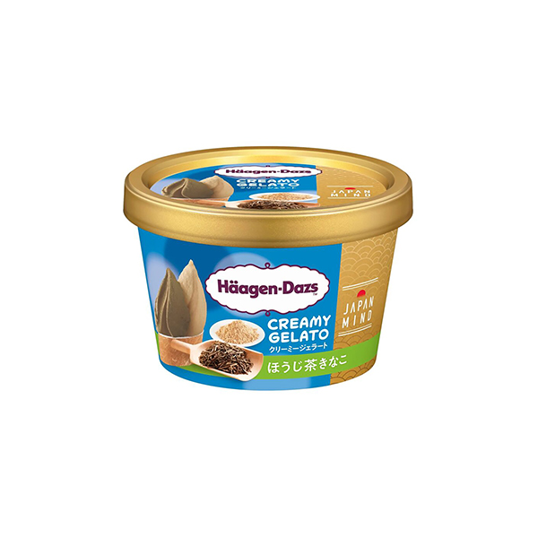 ハーゲンダッツ　ミニカップ　CREAMY　GELATO　＜ほうじ茶きなこ＞（…