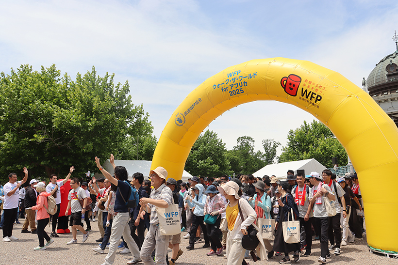 国連WFP協会、名古屋で「WFPウォーク」開催　過去最多1047人参加