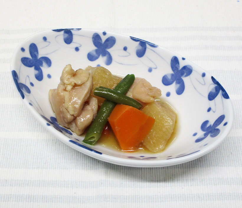 介護食品特集：受賞商品＝栗木食品「鶏肉と根菜の甘辛煮」
