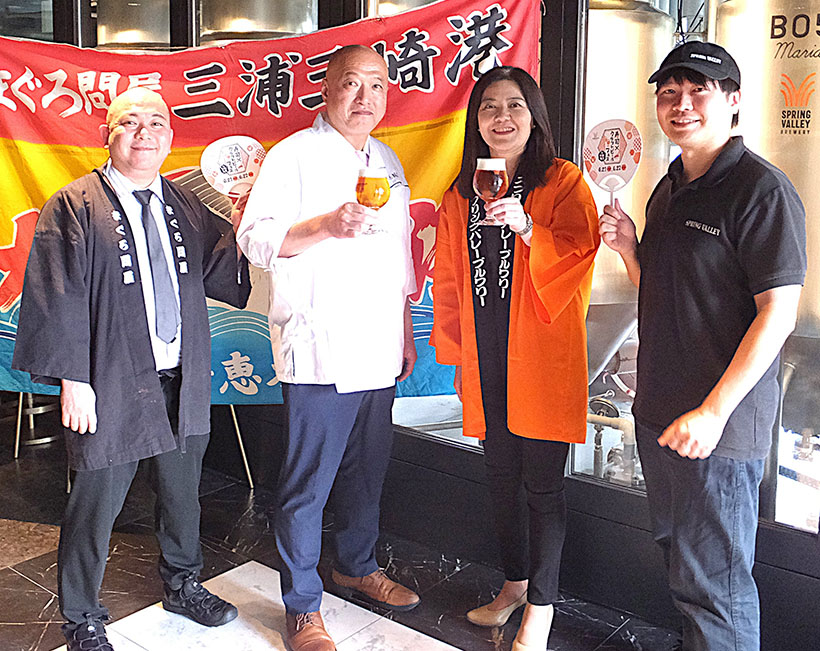 スプリングバレーブルワリー、8年ぶり「寿司フェス」開催
