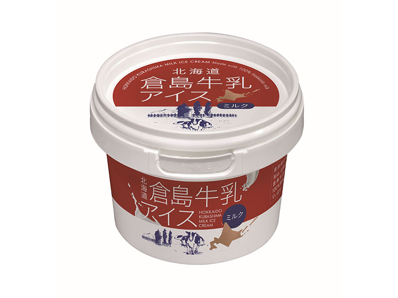 国分北海道、「北海道倉島牛乳アイス」発売　持続可能な酪農支援
