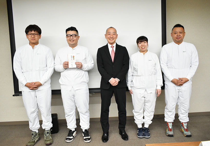 新進、第22回改善経過報告会　当事者意識の行動を