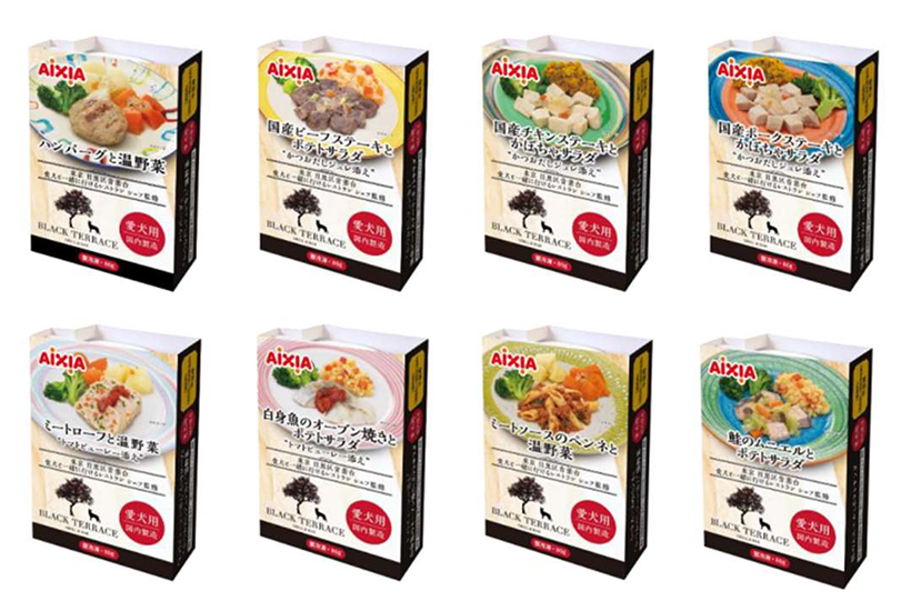 マルハニチロ、犬用国産冷食に参入　傘下アイシアから8品