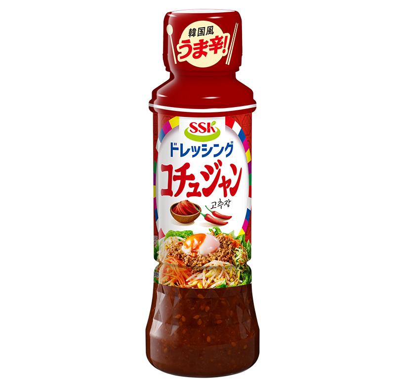 エスエスケイフーズ、「コチュジャンドレッシング」発売