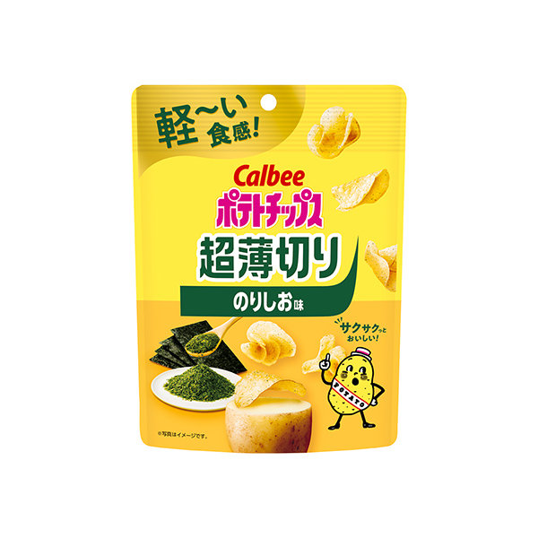 ポテトチップス　超薄切り＜のりしお味＞（カルビー）2025年6月16日発売