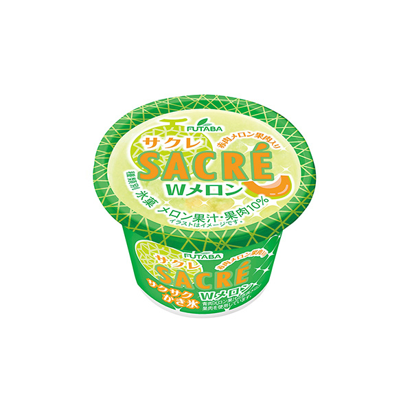 サクレ＜Ｗメロン＞（フタバ食品）2025年6月23日発売